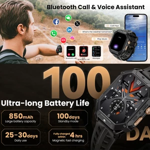 ساعت هوشمند ضدآب با طراحی نظامی هایلو