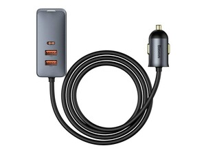 شارژر فندکی 4 پورت بیسوس مدل Baseus Share Together Car Charger 120W CCBT-A0G