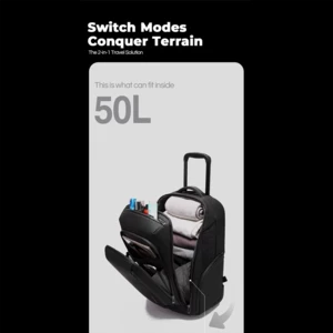 کوله پشتی چرخ دار 50 لیتری بنج