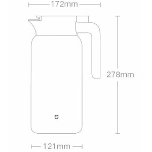 بهترین فلاسک سفید هوشمند  شیائومی