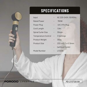 سشوار و ست حالت‌دهنده مو چندکاره پرووان