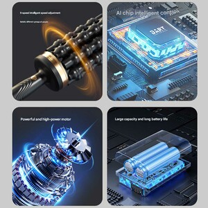 ماساژور بدن غلتکی خانگی شارژی چندمنظوره