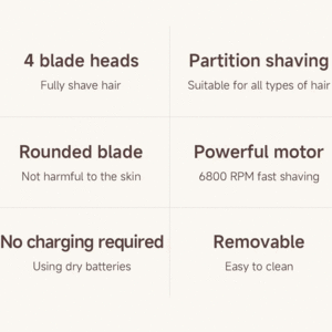 خرید ماشین اصلاح موی سر و بدن شارژی دوکو