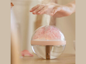 خرید دستگاه مرطوب کننده، خوشبوکننده هوا و چراغ خواب رانمِی Runmei LLD-J225 eternal flower humidifier