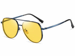 فروش عینک آفتابی پولاریزه karen bazaar CP8809 New polarized toad mirror double beam stainless steel sunglasses