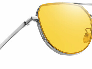 قیمت عینک آفتابی پولاریزه karen bazaar CP8809 New polarized toad mirror double beam stainless steel sunglasses