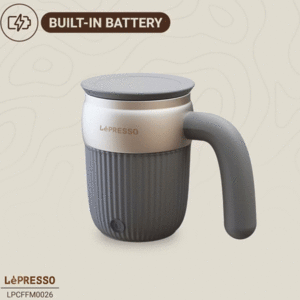 ماگ استیل خودهمزن با دکمه فعال‌سازی سریع