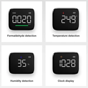 دستگاه سنجش کیفیت هوا آتومن دما، رطوبت و ساعت