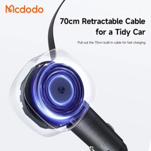 کیفیت شارژر فندکی 75 وات مک دودو