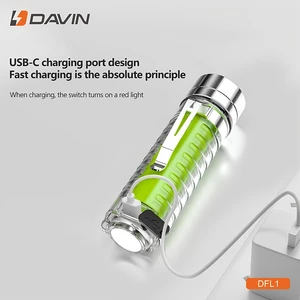 کیفیت چراغ قوه شارژی ضدآب با نور فرابنفش داوین