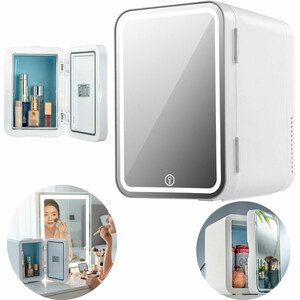یخچال کوچک آرایشی و ماشین ایکس او مدل CZ015 گرم کن دار با آینه