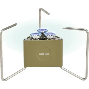 گاز مسافرتی گرین لاین Green Lion مدل GCS-15 تاشو سه شعله