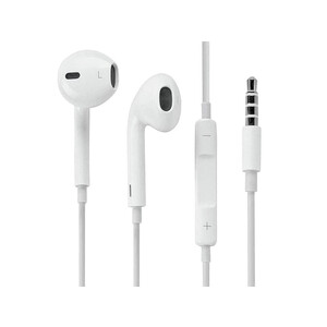 هندزفری سیمی اصل اپل (Apple) جک 3.5 میلی متری مدل EarPods