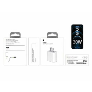 شارژر 20 وات اصلی اپل Apple 20W 2pin Power Adapter