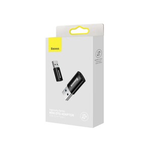 فروش مبدل اوتی جی یو اس بی  به تایپ سی بیسوس Baseus Ingenuity Mini OTG Adaptor USB 3.1 to Type C ZJJQ000101