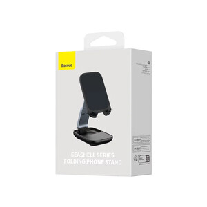 قیمت خرید پایه نگهدارنده موبایل رومیزی بیسوس Folding Phone Stand Baseus, black B10551500111-00