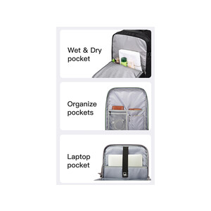 قیمت کوله لپ تاپ سفری بنج BANGE BG-1801 Waterproof Multifunctional Laptop Backpack