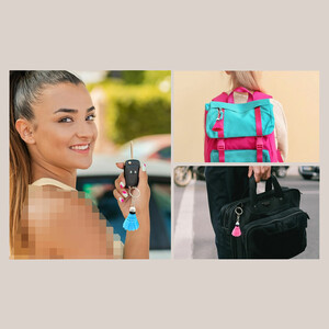 جاکلیدی و آویز کیف