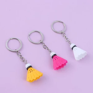 قیمت جاکلیدی و آویز کیف مدل توپ بدمینتون کوچک رنگی