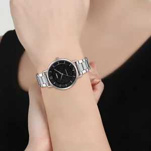 ساعت مچی زنانه کاسیو Casio مدل LTP-VT04D-1ADF صفحه مشکی