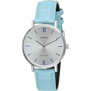 ساعت مچی زنانه کاسیو Casio مدل LTP-VT01L-7B3UDF بند چرمی آبی