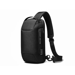 کیف کراس بادی مردانه بنج اصل BANGE BG-22085 رمز دار با پورت USB