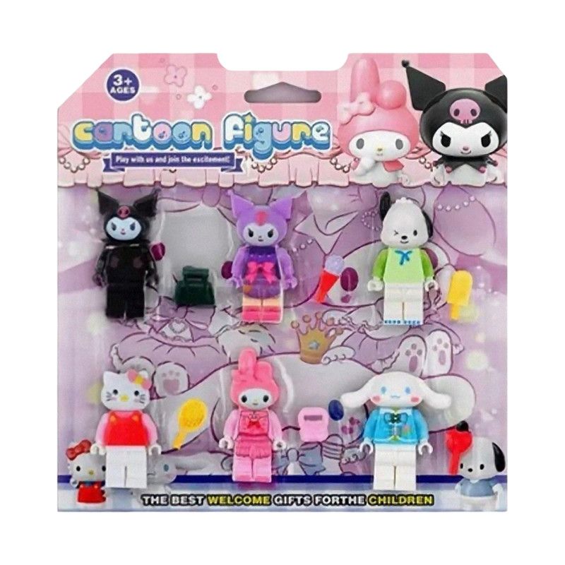 فیگور لگویی کرومی مجموعه 6 عددی