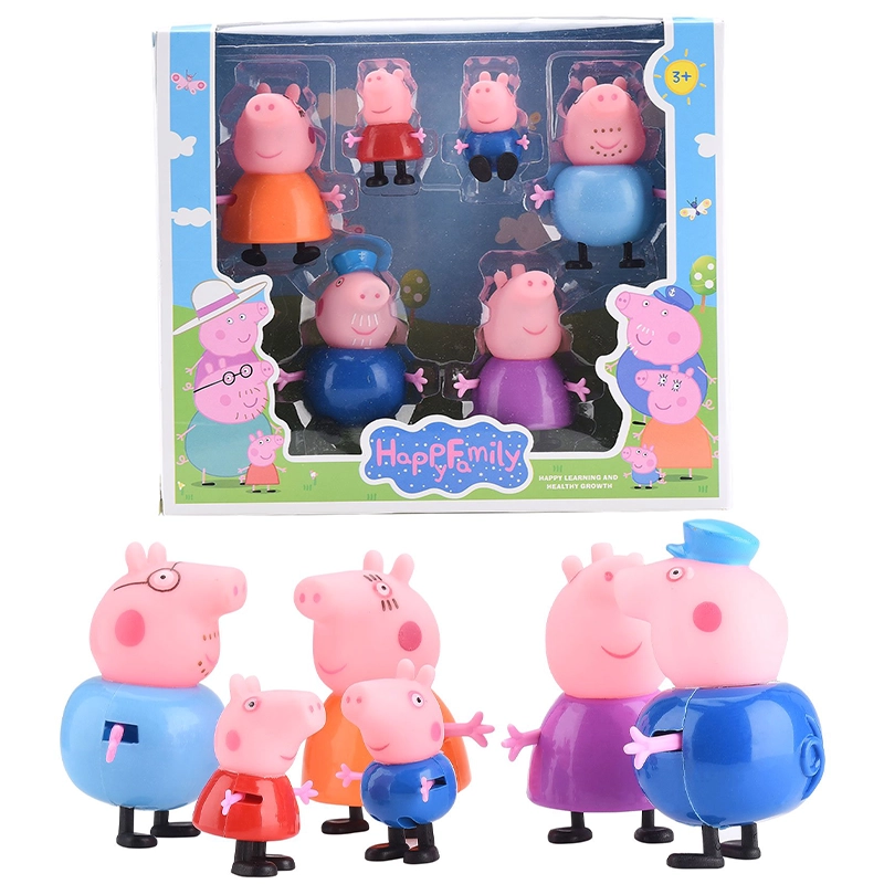 فیگور پپاپیگ مجموعه 6 عددی