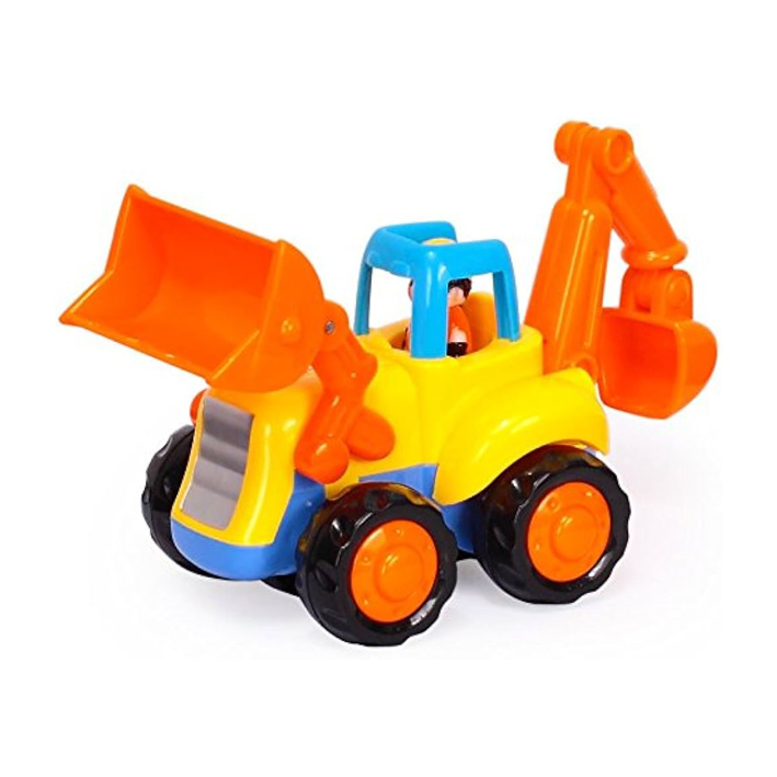 ماشین بازی طرح بولدوزر قدرتی هولی تویز نشکن