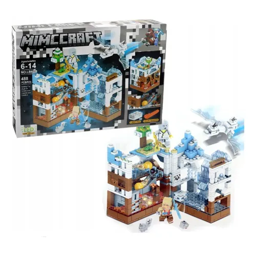 لگو ماینکرافت غار یخی