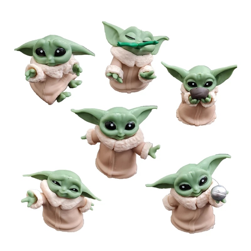 فیگور بی بی یودا مجموعه 6 عددی