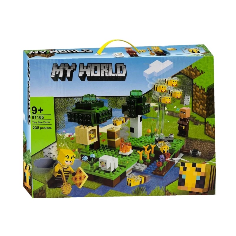 لگو ماینکرافت مدل مزرعه زنبور