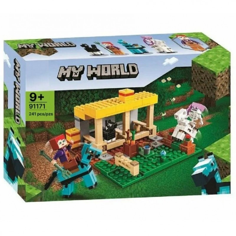 لگو ماینکرافت مدل اسطبل اسب