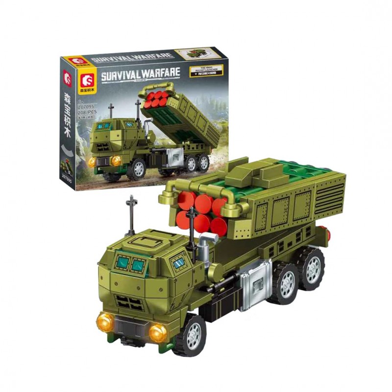 لگو جنگی راکت‌انداز 208 قطعه