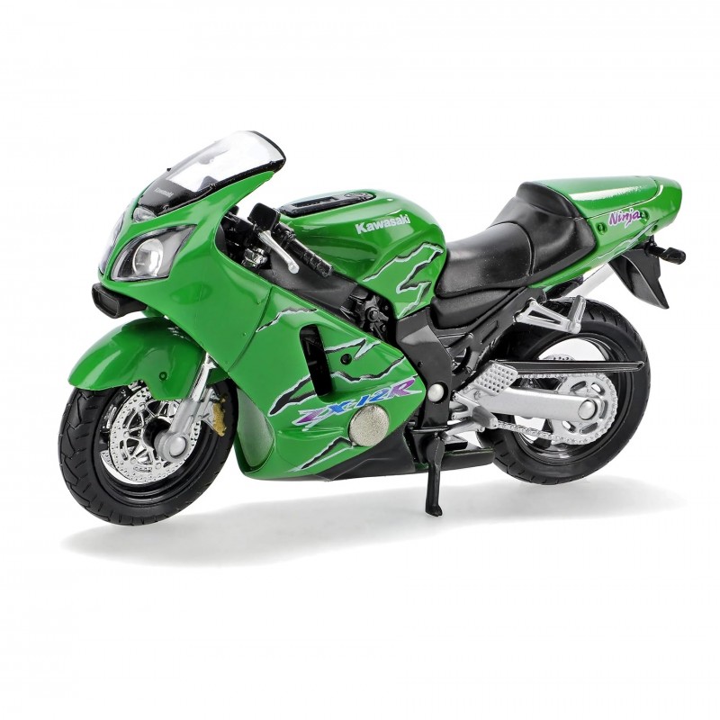 ماکت موتور فلزی ویلی مدل Kawasaki Ninja ZX-12R
