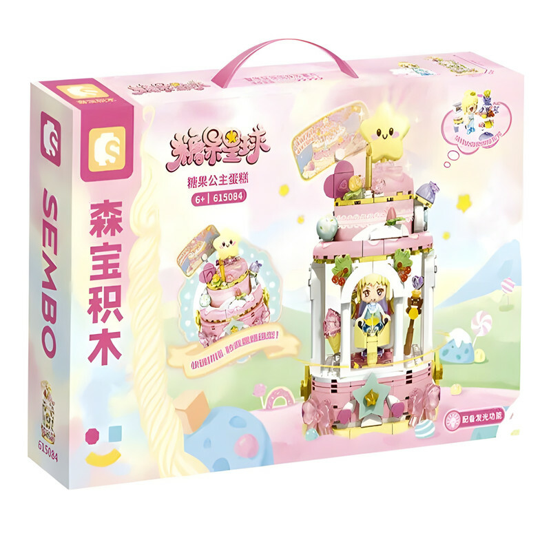 لگو ساختنی طرح کیک تولد 395 قطعه