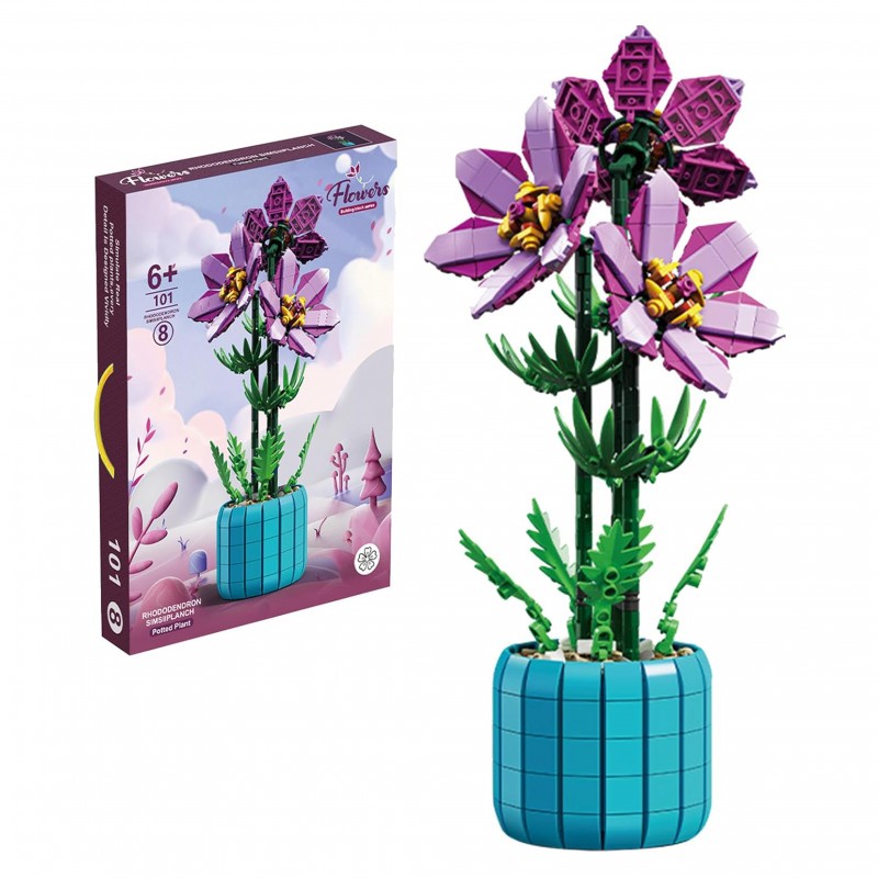 لگو طرح گل Sembo Building کد 101