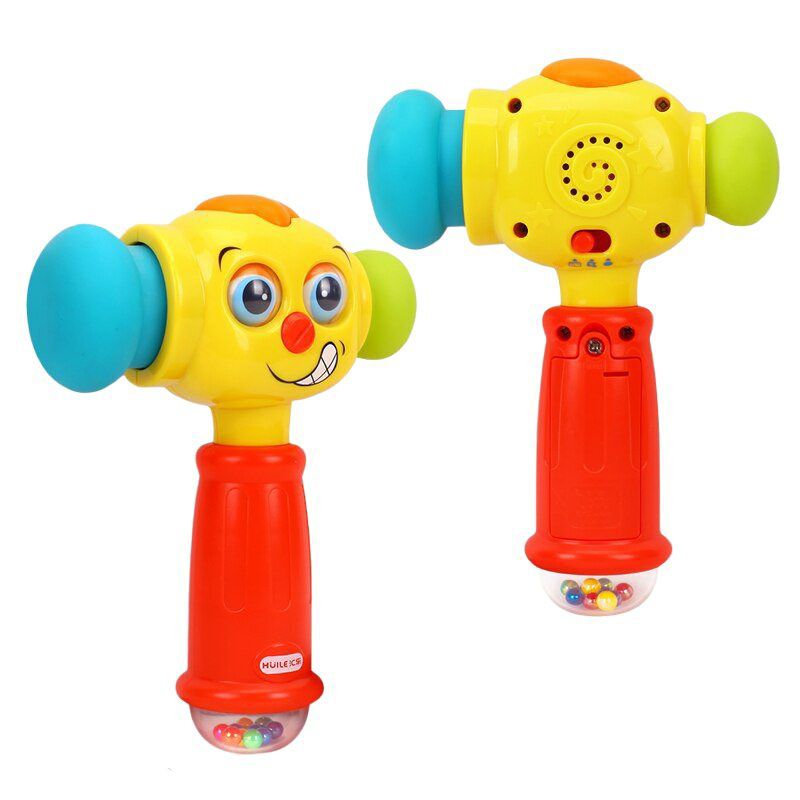 اسباب بازی چکش جغجغه ای طرح آدمک Hola Toys