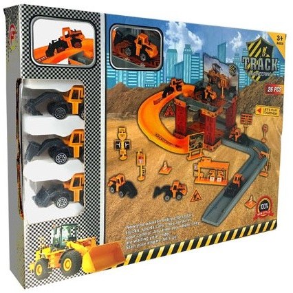 کیت ماشین بازی  پارکینگ راهسازی