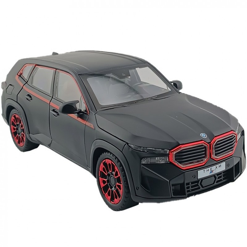 ماکت ماشین BMW XM سایز ۱:۲۴ مشکی مات