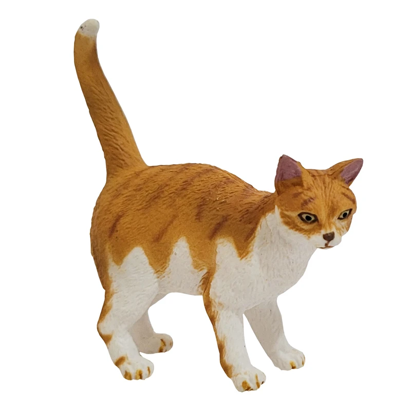 فیگور طرح حیوانات مدل گربه زرد