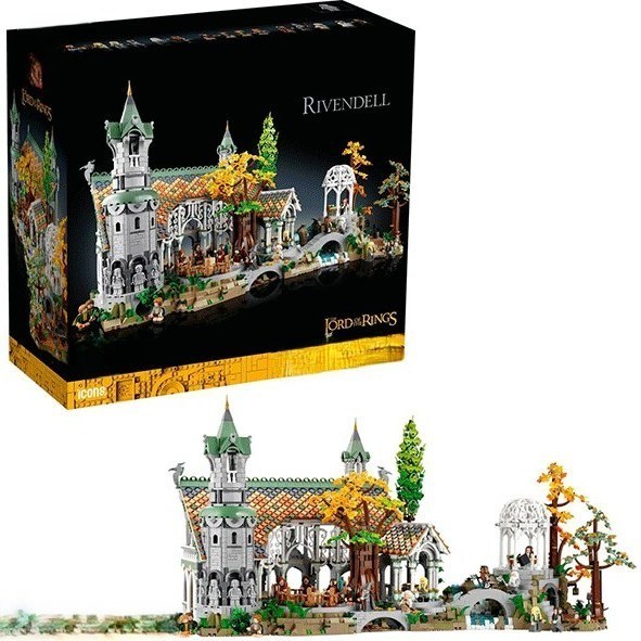 ساختنی 6167 تکه مدل ریوندل ارباب حلقه ها LEGO Rivendell