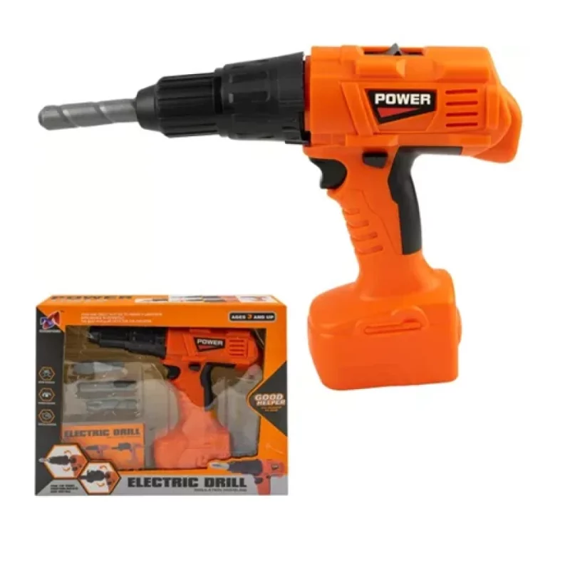 اسباب بازی دریل باتری خور همراه با لوازم