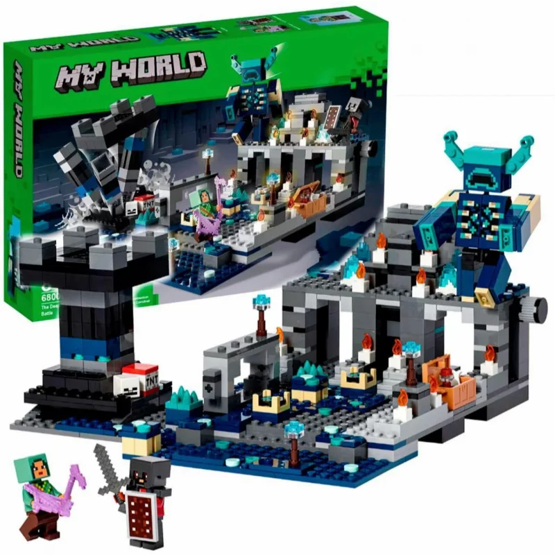 ساختنی ماینکرافت قلعه دنیای تاریکی واردن