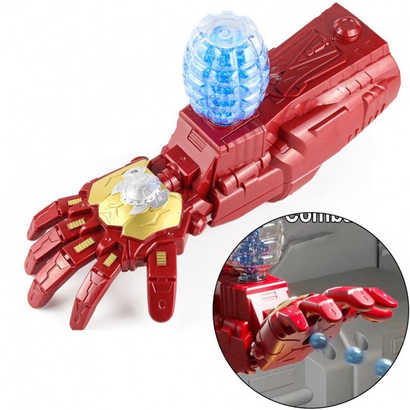 دستکش آیرون من تیر ژله ای شارژی