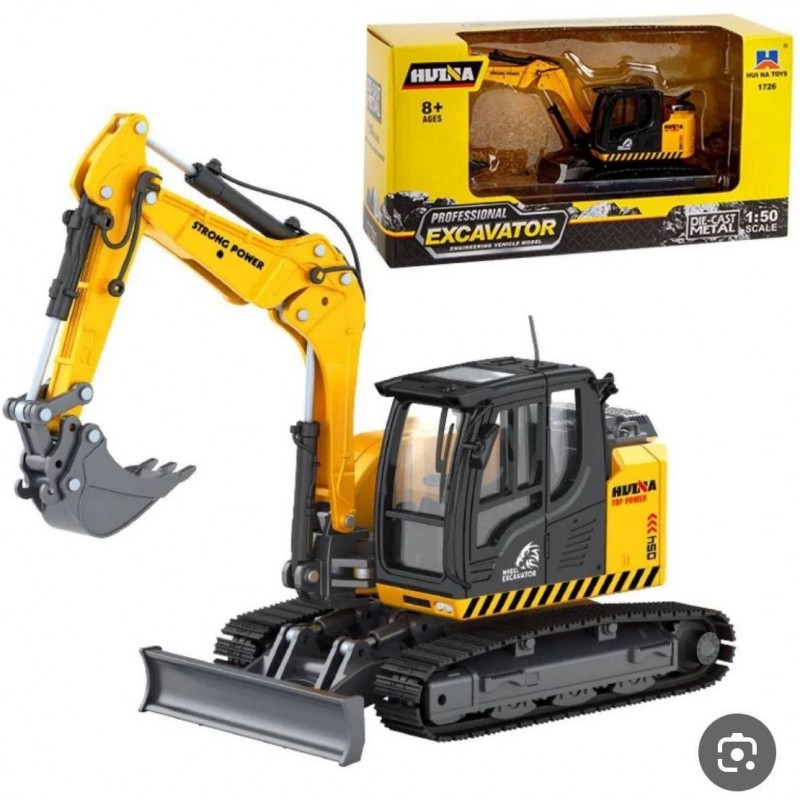 ماکت فلزی بیل مکانیکی برف روب هوینا آیتم 1726