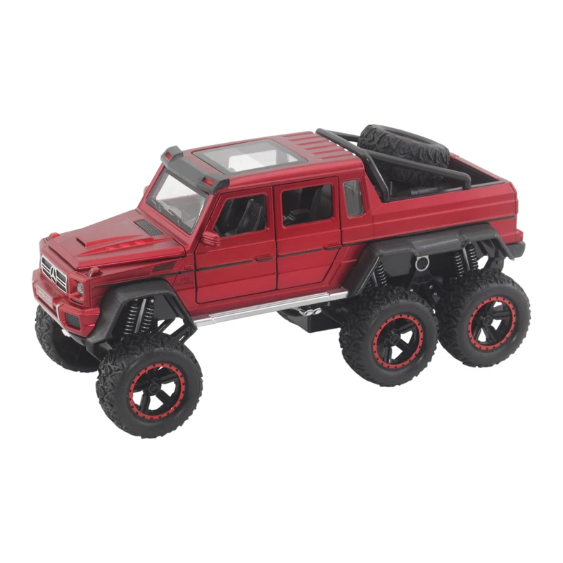 ماشین فلزی مدل مرسدس بنز جی کلاس 6 چرخ