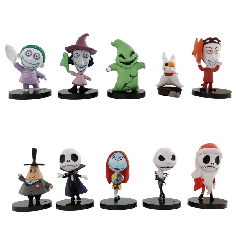 فیگور مدل کابوس قبل از کریسمس مجموعه 10 عددی