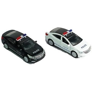 اسباب بازی ماشین پلیس فلزی عقب کش آزرا طاها