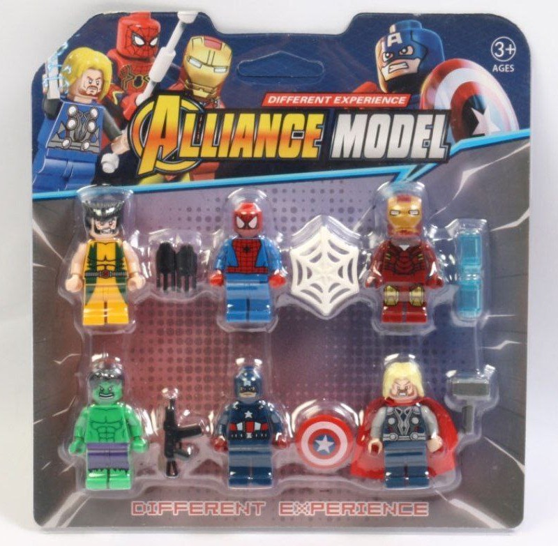 لگو شخصیتی اونجرز 6 عددی